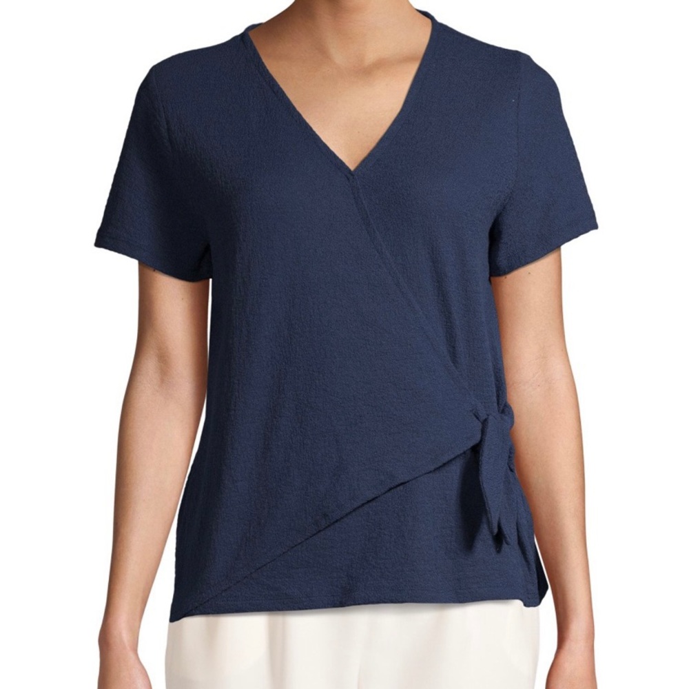 Surplice tie top
